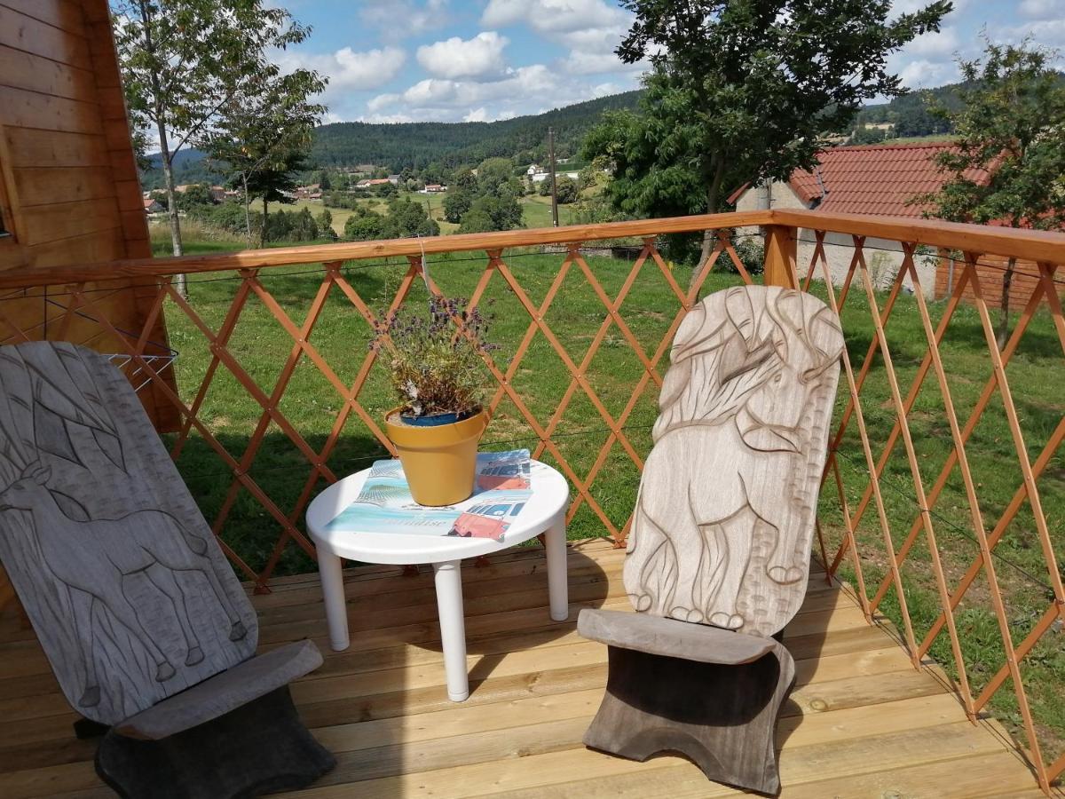 Le Chalet Des Etoiles Champagnac-le-Vieux Экстерьер фото